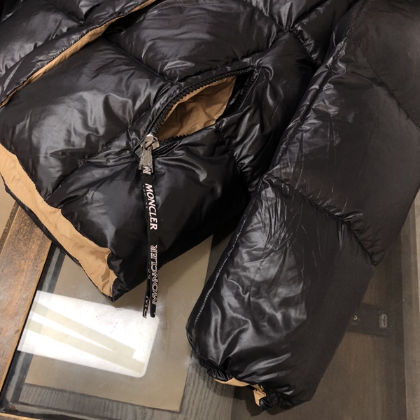 ハイクオリティダウンジャケット細部ディテール